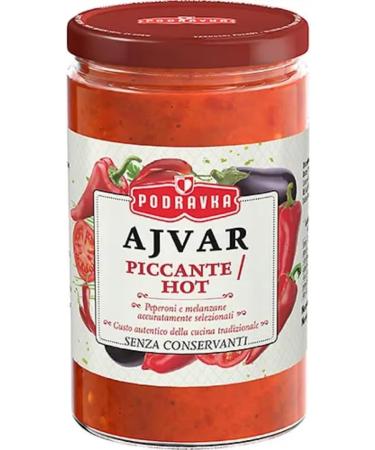 Podravka Hot Ajvar Sauce Sandwich 350 Grams x 5 Pieces - Buy Online on GoSupps.com