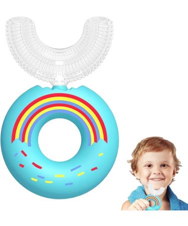 Kids U Shaped Toothbrush | Manual Whole Mouth Toddler Toothbrush - Whole Mouth Kids Toothbrush for Kids 2+ Years Old - Buy Online on GoSupps.com