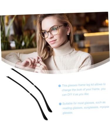 Buy Lalafina 2 Pairs of Glasses Hinge Replacement - Universal Sunglasses Arm & Ear Protector for Men & Women - Durable Metal Repair 14x3cm - Buy Online on GoSupps.com