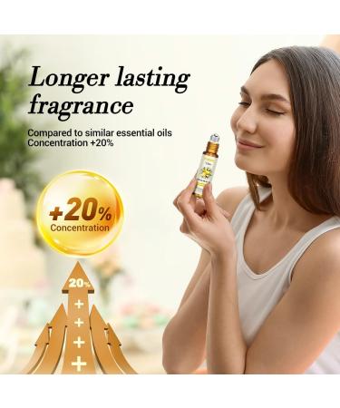 Copower 8x10ml Essential Oil Roll-On Set for Sweet Dreams & Relaxation | Lavender Vanilla Ylang-Ylang & More - Perfect Aromatherapy Gift - Buy Online on GoSupps.com