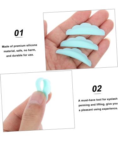 DOITOOL 45 Pairs Eyelash Lifting Pad Silicone Eyelash Pads Eyelash Lift Kit Lash Lift Tool Perm Kit Eyelash Lamination Silicone Lash Curlers De Silica Gel Silicone Pad Curly - Buy Online on GoSupps.com
