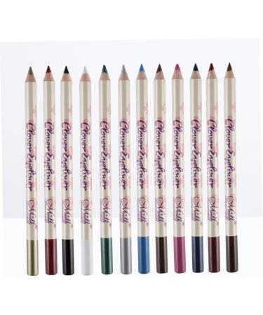 DRESSOOS 24 Pcs Eye Shadow Pen Eyeliner Pencils Brown Eyeliner Pencil Colours Eyeshadow Pencil Grey Eyeshadow - Buy Online on GoSupps.com