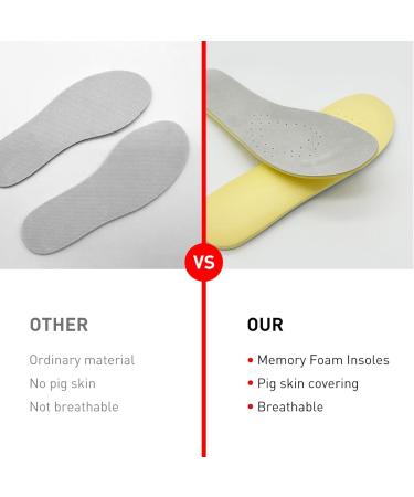 Replacement Shoe Insoles for Hey Dude Wally Shoes - Comfortable Lightweight Footwear Inserts | Shock Absorbing (US Men 11-EU 44 - Buy Online on GoSupps.com