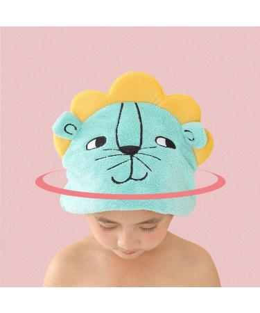 Buy BATTILO PTY Cute Funny Microfiber Hair Drying Towel for Kids - Quick Dry Wrap for Curly Long Hair (Blue Alien - Buy Online on GoSupps.com
