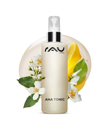 Rau cosmetics fruit acid facial water aha tonic 200 ml - facial tonic against blemishes and large pores for blemished skin greasy skin ripe skin - toner with white tea and aha acids - Buy Online on GoSupps.com
