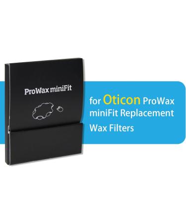 Oticon ProWax MiniFit Hearing Aid Wax Guards - Replacement Wax Filters (3 Packs/18 Pcs) - Essential Hearing Aid Supplies - Buy Online on GoSupps.com