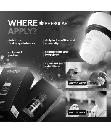 Pheromone Perfume for Men to Attract Women - Pure Concentrate Human Pheromones Oil & Oxytocin - Buy Online on GoSupps.com