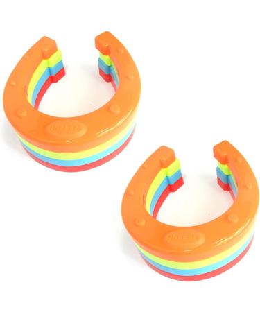 26 cm Horseshoes and 16 cm Ring Toss Game Set - Fun Indoor/Outdoor Game - Buy Online on GoSupps.com