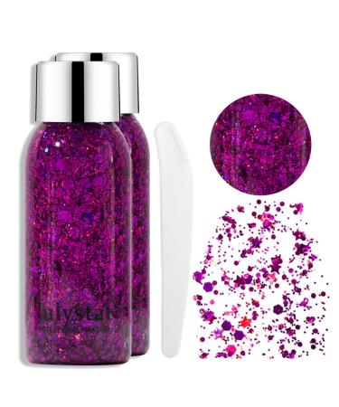 Buy 2Pcs Liquid Metallic Eyeshadow - Long Lasting Gel Formula with One-Swipe Coverage | Highly Pigmented Glitter & Shimmer for Stage Makeup (30ml - Buy Online on GoSupps.com