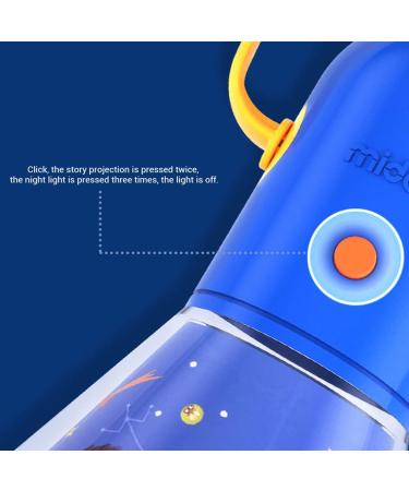 BStCar Children's Projector Flashlight - 8 Fairy Tales 64 Foils Starry Sky Night Light for Toddlers & Young Girls - Buy Online on GoSupps.com