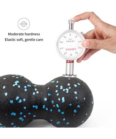 Double Ball Massage Ball for Yoga & Physiotherapy | Deep Tissue Pain Relief | Portable Fascia Training for Neck Back & Legs - 6.3 x 3.15 inch - Buy Online on GoSupps.com