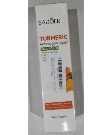Turmeric Face Toner Dark Spots Skin Toner for Face Turmeric Hydrating Face Toner for Dry Skin Turmeric Oil Toner Serum Reduce Dark Spots & Acne Toner Moisturiser Day & Night Use 150 ml - Buy Online on GoSupps.com