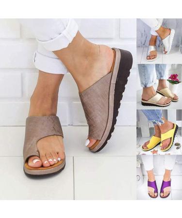 Bunion Sandals for Women with Arch Support - Black, Size 8 | Bunions Correction Women's Sandals - Buy Online on GoSupps.com