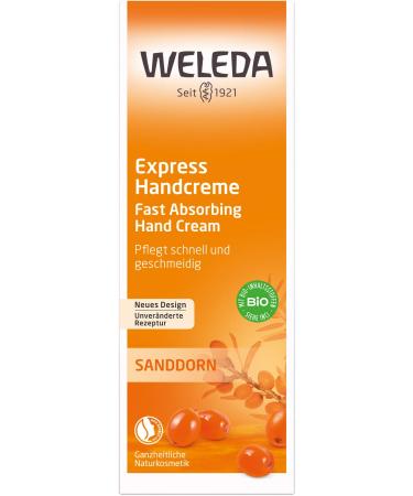 WELEDA Bio Pomegranate & Sanddorn Hand Cream Bundle | Nourishing Natural Moisturizer for Delicate Cracked Hands - 100ml - Buy Online on GoSupps.com