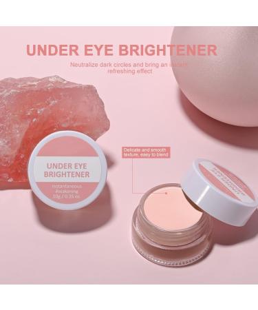  SONGVISON Under Eye Brightener & Full Coverage Corrector lightweight hydrating formula crease-free and long-lasting brightening makeup for women (#3 Golden Toffee) - Buy Online on GoSupps.com