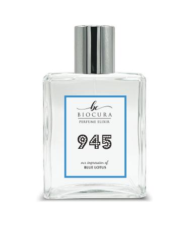 BC Perfume 945 Inspired by Blue Lotus For Women & Men Fragrance Dupes Eau de Parfum Bottle 3.4 Fl Oz/100ml