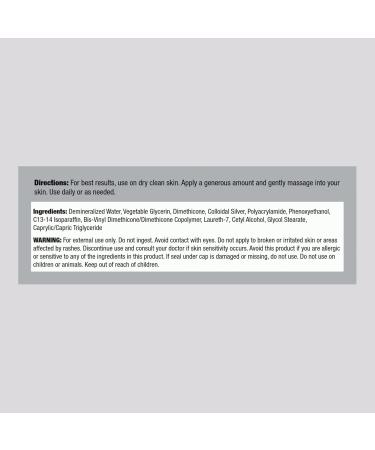 Piping Rock Colloidal Silver Cream 4 oz | Non-GMO Gluten-Free Hydro Gel for Skin Health - Shop Now - Buy Online on GoSupps.com