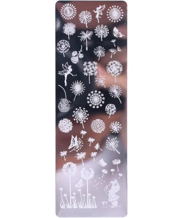 Shop Hshduti Nail Stamp Plate - Fashion Flower Cat Rabbit & Butterfly Patterns for Stunning Nail Art Decoration - Buy Online on GoSupps.com
