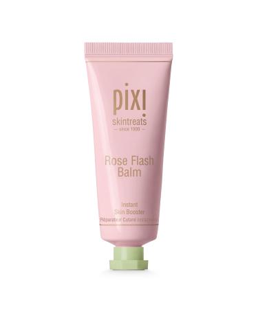 Pixi Beauty Rose Flash Balm 45 ml | 3-In-1 Moisturizer Mask and Makeup Primer | Oil-Free and Antioxidant-Rich Formula | 1.52 Fl Oz