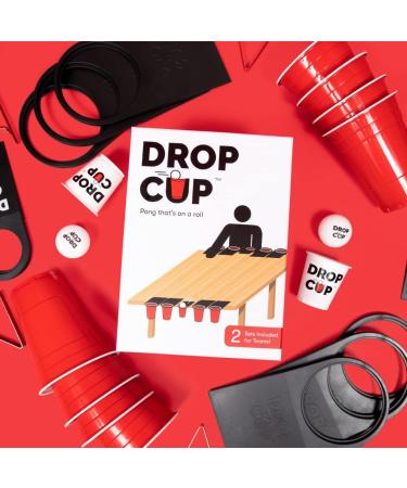 Drop Cup - Family Friendly Party Game for Adults - Pong On A Roll - Buy Online on GoSupps.com