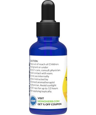 Pure Turmeric Essential Oil 30 ml - 1 oz | Natural & Premium Quality | Includes Pipette Dropper | International Shipping Available - Buy Online on GoSupps.com