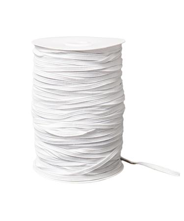 Healvian mask replacement rubber white rubber band mask accessories elastic rope for mask elastic replacement strap elasticity elastic cord handicraft ear hooks coil 7312x0.3cm