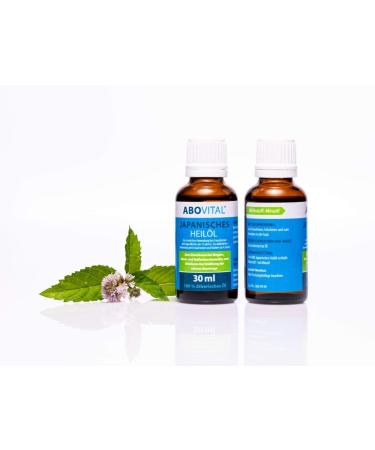 ABOVITAL Mint Oil - Japanese Medicinal Plant Oil for Rubbing Inhaling & Ingesting (60ml) - Premium Quality for Wellness & Relaxation - Buy Online on GoSupps.com