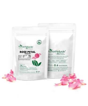 Rose Petals Powder for Anti-Aging - 100g | Glow Skin Enhance Fairness & Complexion - Buy Online on GoSupps.com