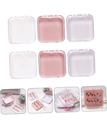 FOMIYES 12 Pcs Armor Storage Box Press on Nail Packaging Press on Nail Container Nail Storage Nail Tape Nail Holder Lash Accessories Nail Organizer Nail Accessory Abs Modeling Jewelry Box - Buy Online on GoSupps.com