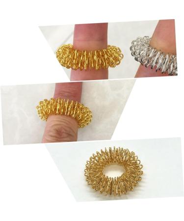 Buy Beavorty 20pc Finger Massage Rings - Pink Spiky Sensory Stress Relief Acupressure Tools for Bathroom Accessories - Buy Online on GoSupps.com