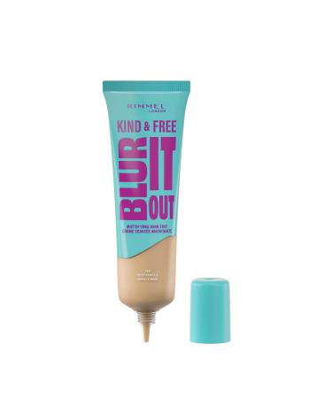 Rimmel Rimmel London Kind & Free Blur It Out Mattifying Foundation 150 Rose Vanilla All-day shine control Lightweight makeup with a matte finish 30 ml
