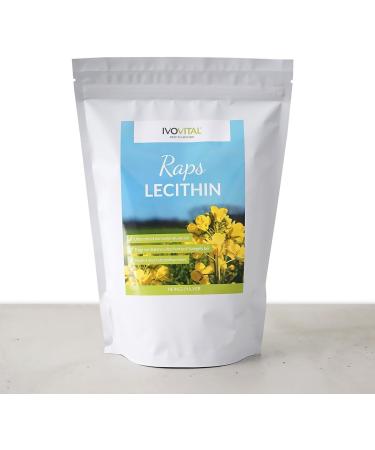 Buy Pure Rapeseed Lecithin Powder IVOVITAL - Additive-Free 1200g - International Shipping Available - Buy Online on GoSupps.com