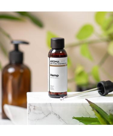 Aroma Labs - Organic Hemp - Virgin and AB Certified Vegetable Oil - 50 mL - Buy Online on GoSupps.com