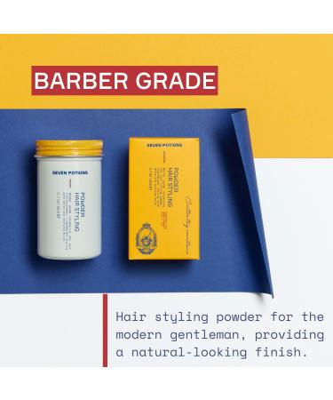 SEVEN POTIONS Hair Styling Powder for Men - 0.7oz Root Lifting Dust for Volume & Texture | Flexible Hold Natural Look | Vegan & Cruelty-Free - Buy Online on GoSupps.com