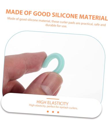 FRCOLOR 400 Pcs Eyelash Curler Pads - Silicone Hair Curlers & Replacement Clips for Perfect Lash Curling | International Shipping Available - Buy Online on GoSupps.com