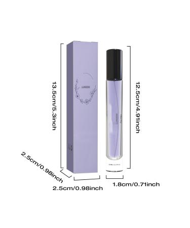 Perfume Fresh Lasting Perfume Round Bottle Perfume For Men And Women Lasting Fragrance Lavender Perfume Fragrance (10ml) 1 Fl Oz (Pack of 1) Purple - Buy Online on GoSupps.com