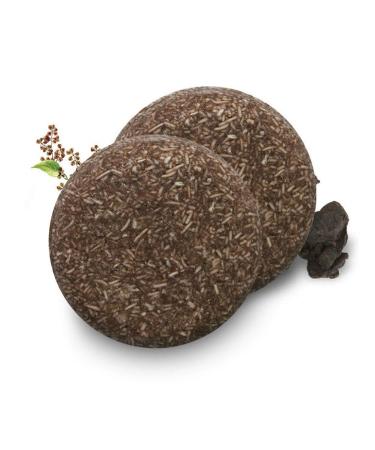 Wopohy Hair Darkening Shampoo Bar, Solid Shampoo Bar, Natural Darkening Plant Extract Essential Oil Shampoo Conditioner, Organic Hair Volumizing & Moisturizing Shampoo Bar