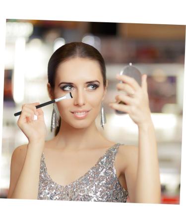 Beatifufu Fish Tail Brush Highlighter Blush Brush Makeup Tool Makeup Brush Nose Shadow Brush Brushes for Nose Makeup Nose Brush Concealer Brush Powder Brush Contour Brush Cosmetics Brush 18.50X1.00X1.00CM Black - Buy Online on GoSupps.com