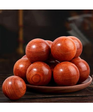 Gleavi 4-Piece Solid Wood Massage Balls - Rosewood Deep Tissue Trigger Point Massager for Health & Relaxation - Buy Online on GoSupps.com