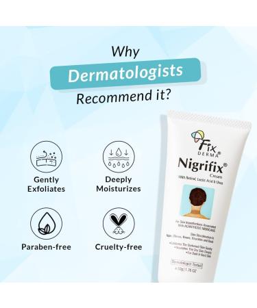 Kavir Nigrifix cream for Acanthosis Nigricans | Exfoliant | For Dark body parts like neck ankles knuckles Armpits Thighs Elbows 50gm - Buy Online on GoSupps.com