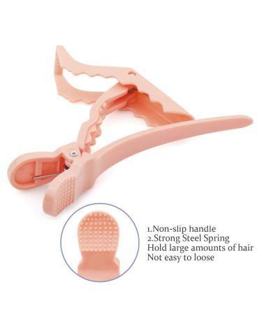 GLAMFIELDS 12 Pcs Alligator Hair Clips - Non-Slip Hair Styling & Cutting Clips for Professionals - Buy Online on GoSupps.com