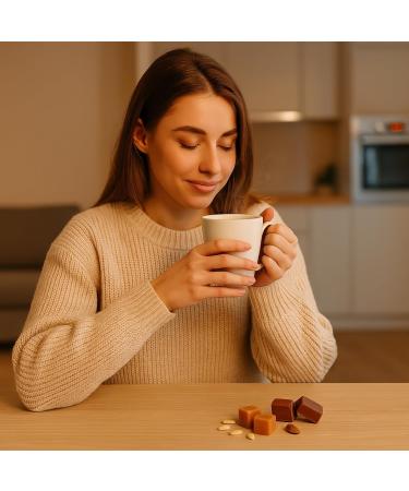  Quertee Quertee Black Tea Heavenly Toffee Verentation With chocolate Toffee flavor 100 g - Buy Online on GoSupps.com