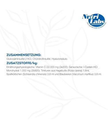 Nutrilabs Mobifor Basic Joint Juice for Horses 1L - Chondroitin & Hyaluronic Acid for Optimal Joint Health - Buy Online on GoSupps.com