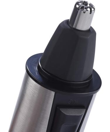 Professional Heavy Duty Nose Ear & Facial Hair Trimmer - Stainless Steel Painless Battery-Operated - Dual Edge Blades for Men & Women (ROC64010 - Buy Online on GoSupps.com