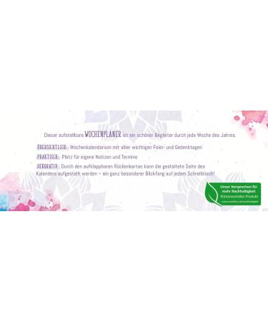 2024 Mini-Tischkalender Achtsamkeit f r dich - Compact Mindfulness Calendar - Buy Online on GoSupps.com