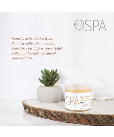 Buy Bio Creative Lab Spa Sugar Scrub - Milk Honey & White Chocolate 470ml | International Shipping Available - Buy Online on GoSupps.com