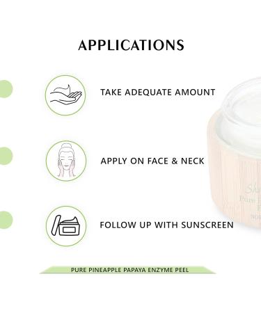 Organic Pineapple Papaya Enzyme Peel - Smooth Radiant Skin Tone Natural Anti-Aging All Skin Types (15ml - Buy Online on GoSupps.com