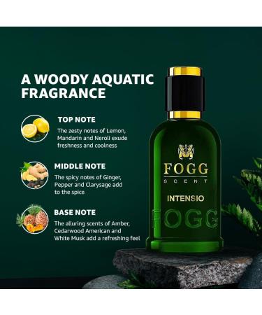 Fogg_Scent Intensio Perfume for Men Long-Lasting Fresh & Powerful Fragrance Eau De Parfum 100ml - Buy Online on GoSupps.com