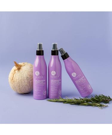 Luseta Coconut Oil Leave-In Conditioner for Curly Hair - Promotes Shine, Bounce, and Frizz-Free Curls - 8.5 Fl Oz, Sulfate and Paraben Free - Buy Online on GoSupps.com