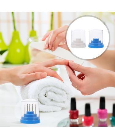 Nail Display Stand & Drill Holder - 48 Holes Storage Organizer for Salon & Home | Includes 2 Nail Bits - Buy Online on GoSupps.com